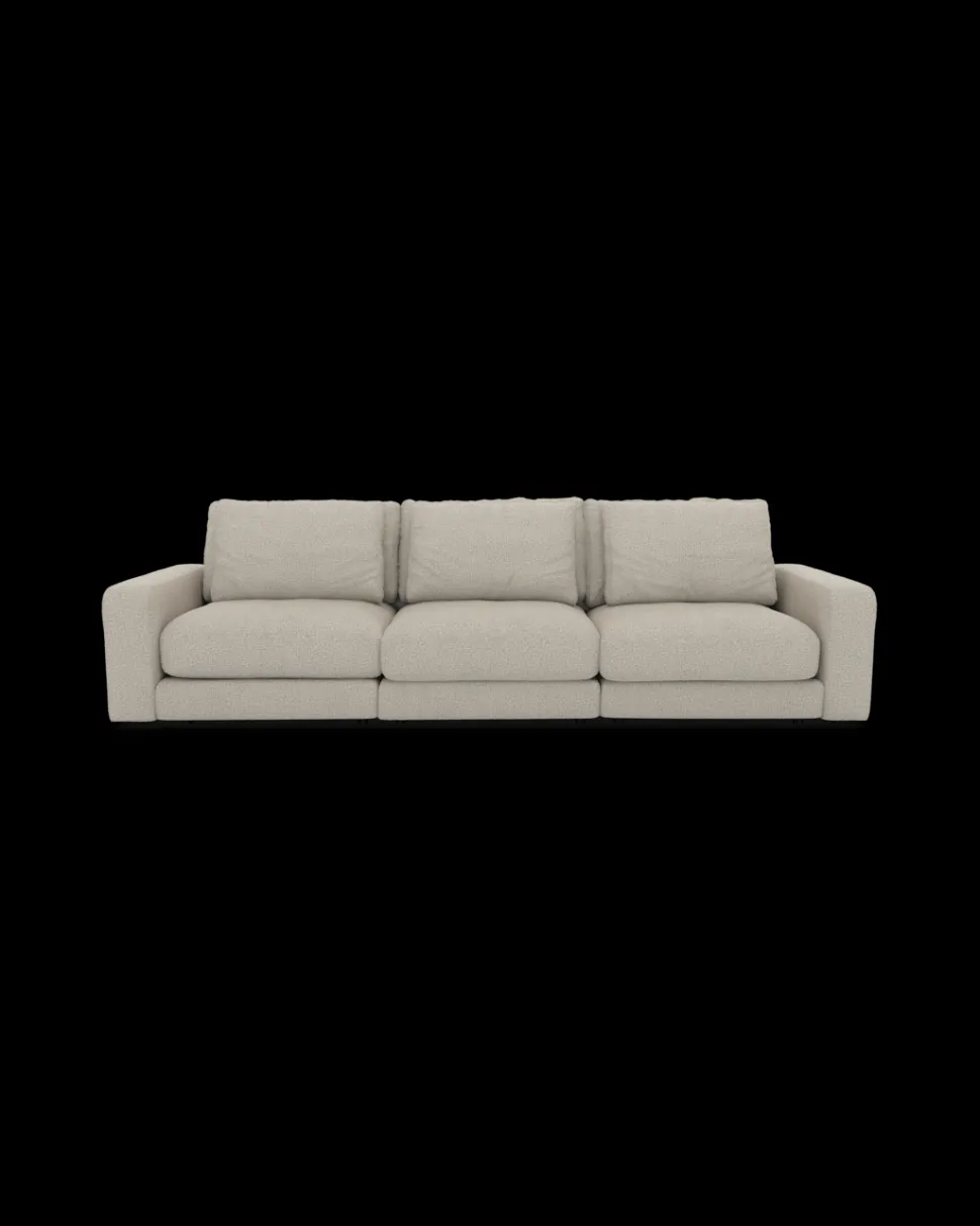 Rio sofa 3 pers. med bredde arme