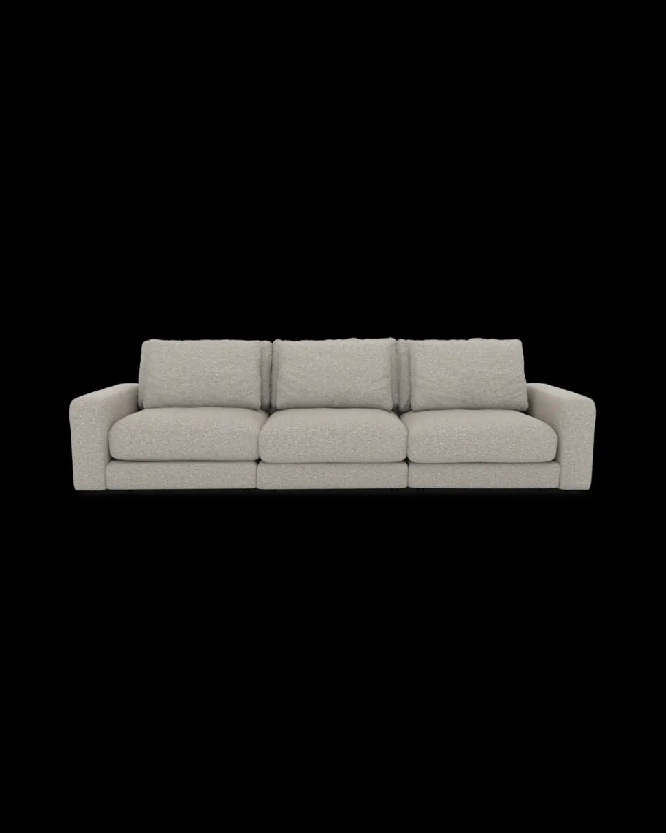 Rio sofa 3 pers. med bredde arme
