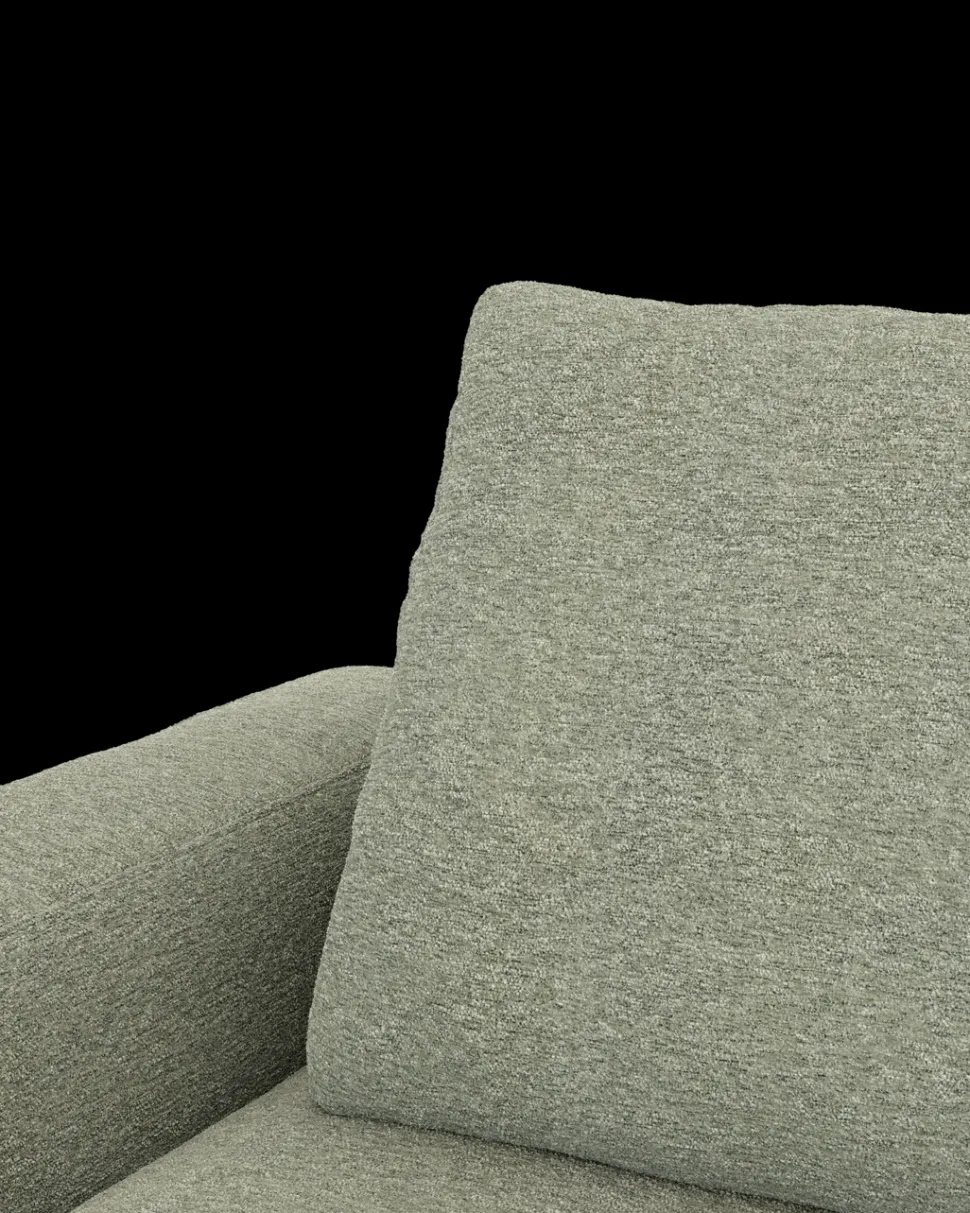 Rio sofa 3 pers. med bredde arme