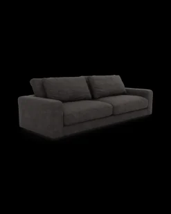 Rio sofa 4 pers. med bredde arme og 2 puder