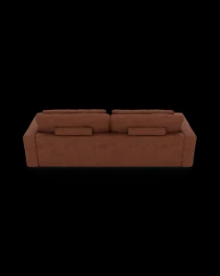 Rio sofa 4 pers. med bredde arme og 2 puder