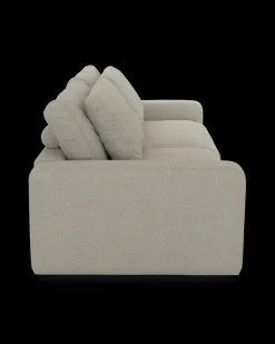 Rio sofa 4 pers. med bredde arme og 2 puder