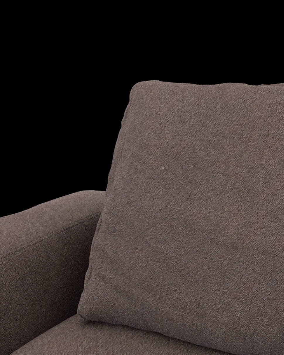 Rio sofa 4 pers. med bredde arme og 2 puder