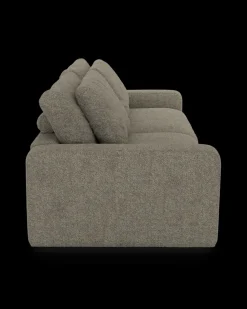 Rio sofa 4 pers. med bredde arme og 2 puder