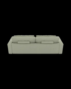 Rio sofa 4 pers. med bredde arme og 2 puder