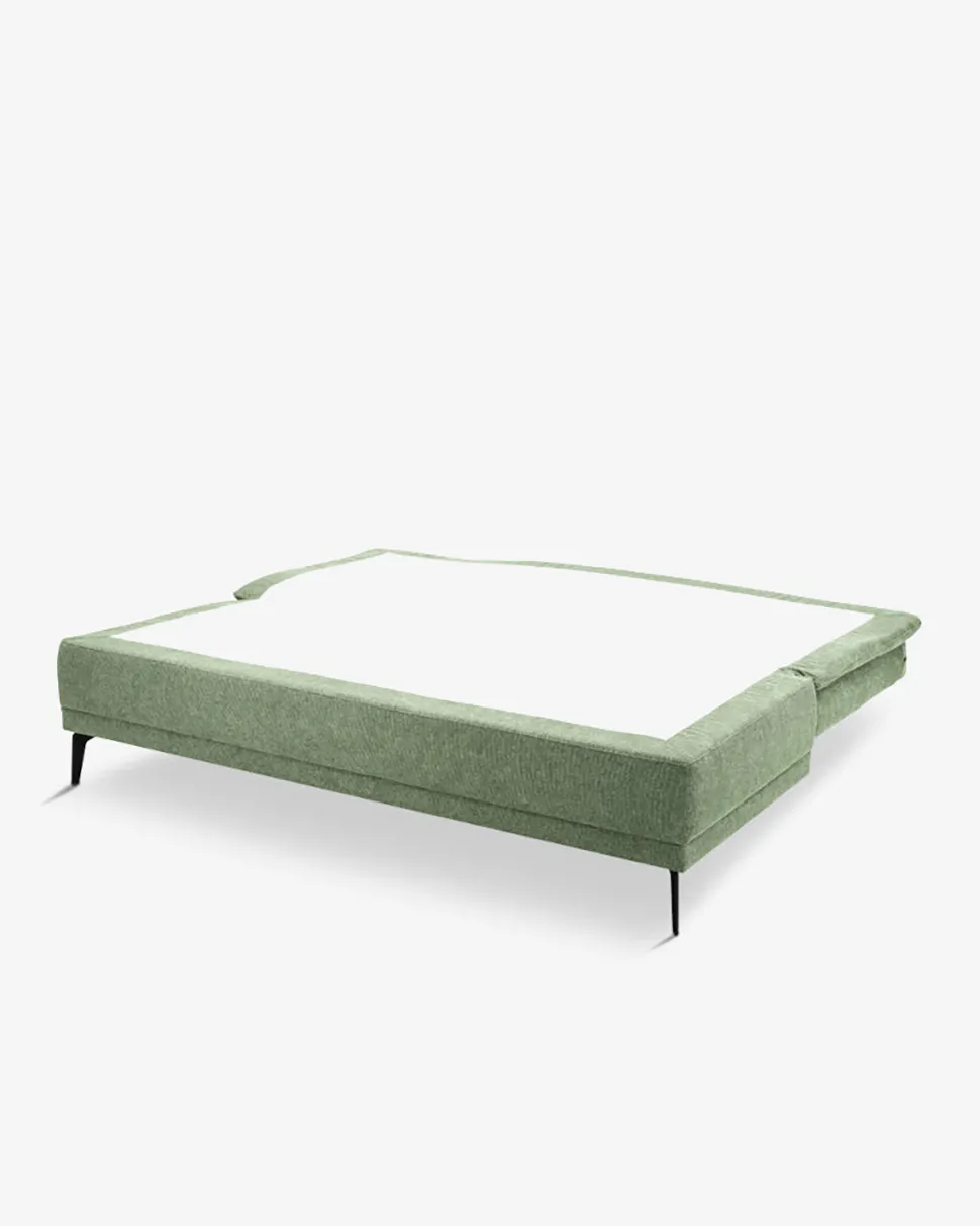 Roma XL sovesofa, eucalyptus grøn