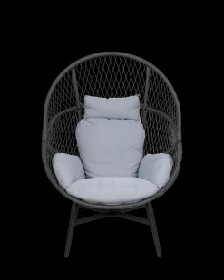 Rosario loungestol, sort