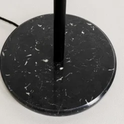 Scala balls gulvlampe, sort/frosted