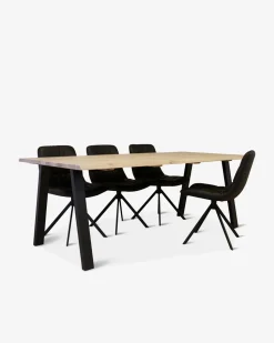 Signature plankebord, hvidolieret eg