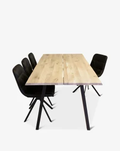 Signature plankebord, hvidolieret eg