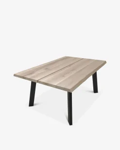 Signature sofabord, hvidolieret eg