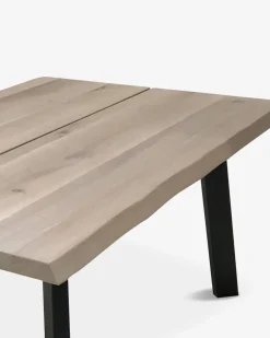 Signature sofabord, hvidolieret eg