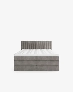 Simo magasinseng 140x200, m/gavl, taupe