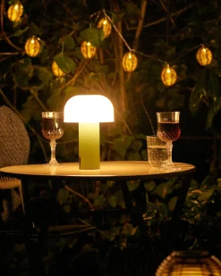 Soham LED Lampe Grøn/Hvid