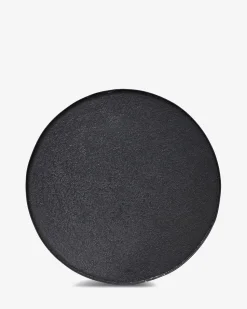 Soho sofabord, rundt, liquid metal