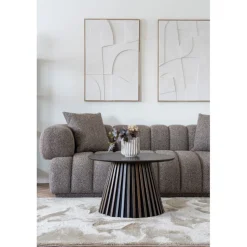 Stella sofabord, røget eg