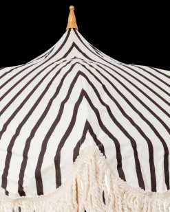 Temple stripes parasol