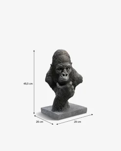 Thinking gorilla, buste