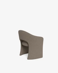 Tori spisebordsstol m/armlæn, taupe