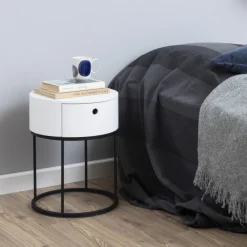 Toto sengebord, hvid