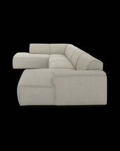 Vilanova U-sofa med chaiselong højre og open end venstre