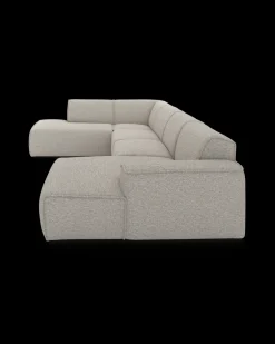 Vilanova U-sofa med chaiselong højre og open end venstre
