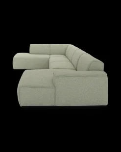 Vilanova U-sofa med chaiselong højre og open end venstre