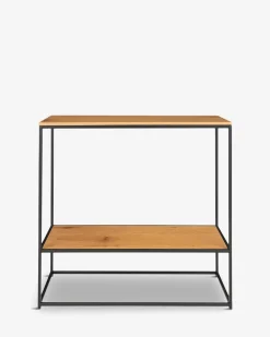 Vista konsolbord, eg/sort