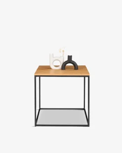 Vista sidebord, eg/sort