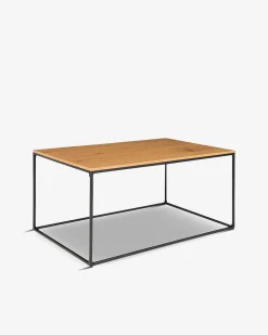 Vista sofabord, eg/sort