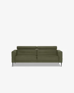 Vizion 3 pers sofa, mørkegrøn