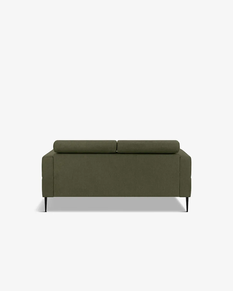 Vizion 3 pers sofa, mørkegrøn