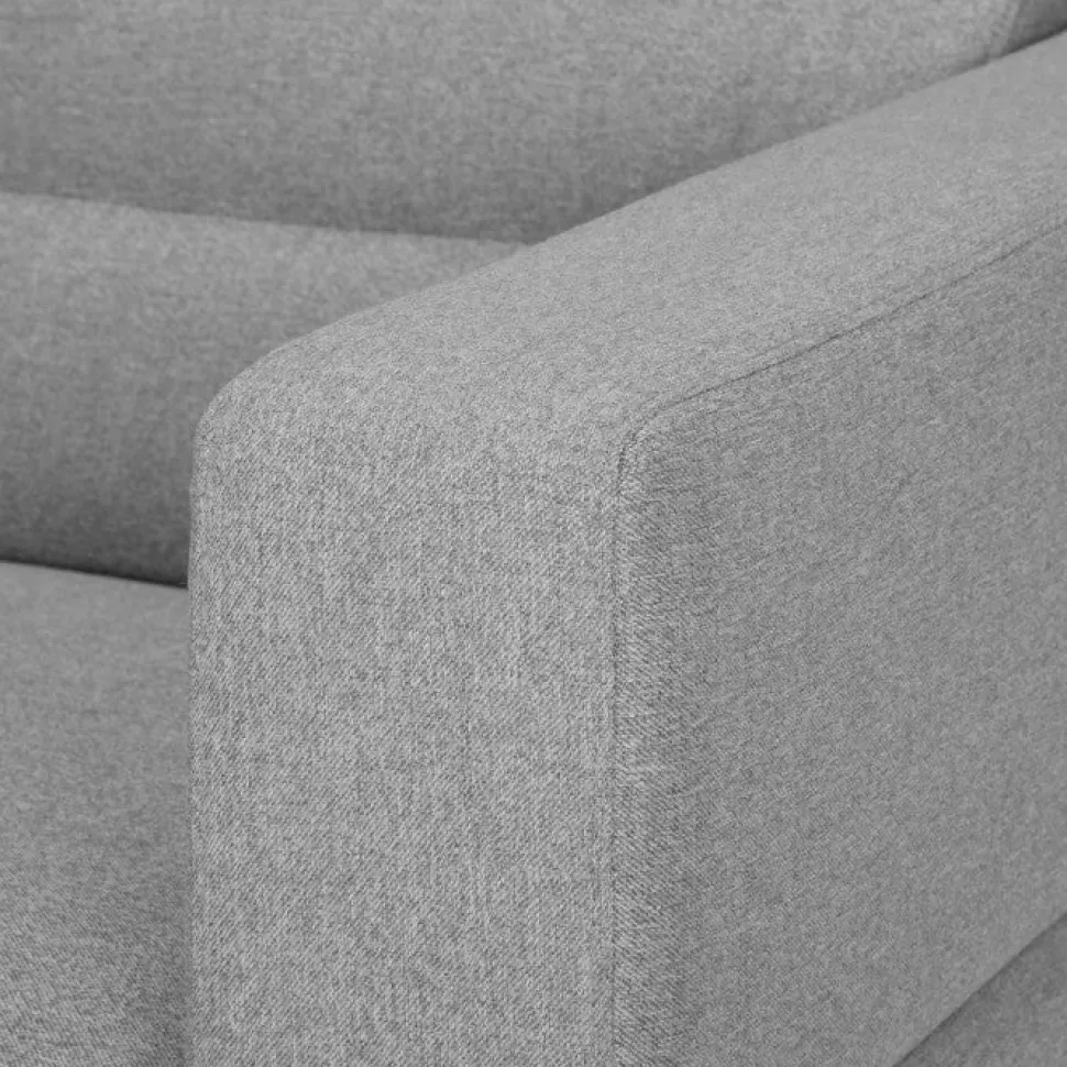 Vizion hjørnesofa m/open end, grå