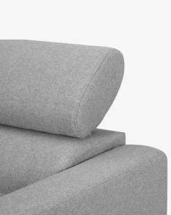 Vizion hjørnesofa m/open end, grå