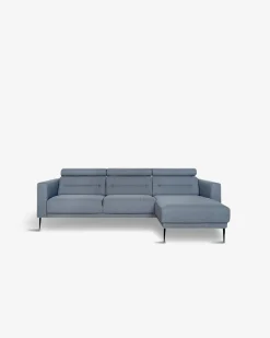 Vizion sofa m/chaiselong, blå