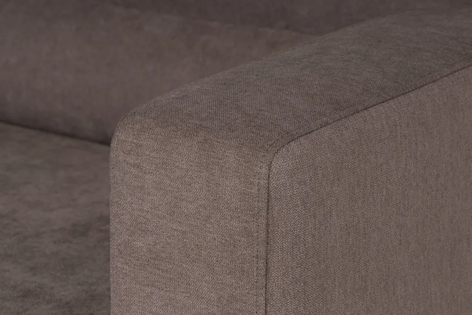 Vizion U-hjørnesofa, lys brun