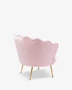 Water Lilly lænestol, rosa
