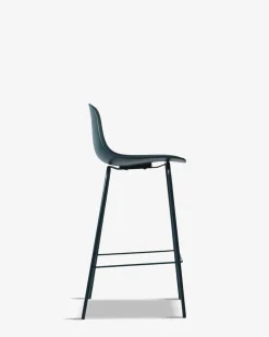 Whitby barstol, petrol blå