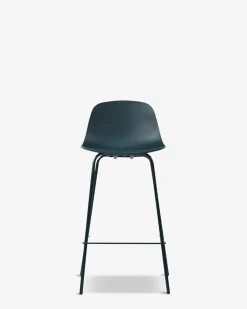 Whitby barstol, petrol blå