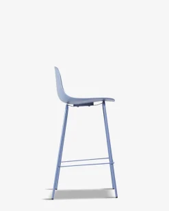 Whitby barstol, støvet blå