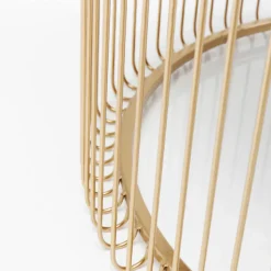 Wire sofabordssæt, Messing