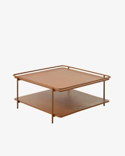 Yuba sofabord, terracotta